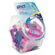 Purell Hand Sanitizer, 25 Count, 1oz, Hand Sanitizer Bottles in JELLY WRAP Carriers 3900-25-BWL