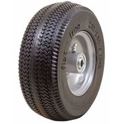 Marastar Flat Free Wheel, Polyurethane, 275 lb, Gray 00026