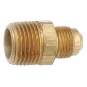 Zoro Select Male Connector, 45 deg., Male Flare x MNPT 704048-0608