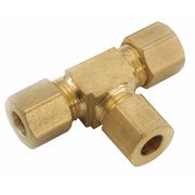 Zoro Select 3/8" Compression Low Lead Brass Union Tee 700064-06