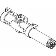 Lcn Standard Cylinder Assembly, Aluminum 1461-3071 AL