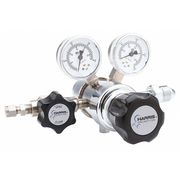 Harris Specialty Gas Regulator, Two Stage, CGA-580, 0 to 15 psi, Use With: Argon, Helium, Nitrogen KH1058