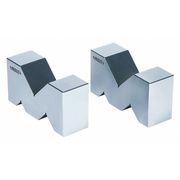 Insize V-Block Set, V Block Shape, Hardened Steel 6887-1