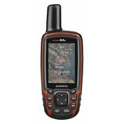 Garmin GPS Navigation System, 6.3" H x 2.4" W GPSMAP64S