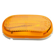 Grote Marker Lamp, Oval With Reflector, Yellow 46713