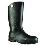 Dunlop Chesapeake Steel Toe PVC Safety Boot, Waterproof, Black, Size 9 8677633