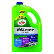 Turtle Wax Vehicle Soap, Max Power Concentrated, Bottle, 100 fl oz, 10.2 pH, Green Liquid 50597