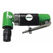 Speedaire Right Angle Air Grinder, 1/4 in NPT Female Air Inlet, 1/8" and 1/4" Collet, Medium Duty, 18,000 RPM 48LZ92