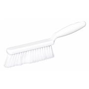 Tough Guy 1 in W Bench Brush, Soft, 5 1/4 in L Handle, 6 3/4 in L Brush, White, Plastic, 12 in L Overall 48LZ24