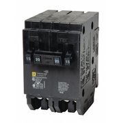 Square D Miniature Circuit Breaker, HOMT Series 15A, 2x1, 1x2 Pole, 120/240V AC HOMT1515215