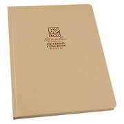 Rite In The Rain Maxi Book, 80 Sheets, Tan Cover, 32lb 970TF-MX