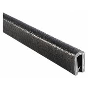 Trim-Lok Fit Trim Edge, PVC, Metal, 100 ft Length, 0.52 in Overall Width 1640SB3-708-100