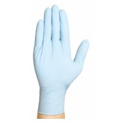 Condor Disposable Gloves, 7 mil Palm Thickness, Nitrile, Powder-Free, S, 50 PK 48VE85