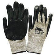 Condor Cut Resistant Coated Gloves, A3 Cut Level, Nitrile, L, 1 PR 48UR04