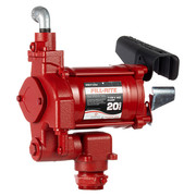 Fill-Rite Fuel Transfer Pump, 115V AC, 20 gpm Max. Flow Rate , 1/3 HP, Cast Iron, 1-1/4 in Inlet FR710VN