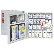 First Aid Only Unitized First Aid Cabinet, Metal, 50 Person 746004
