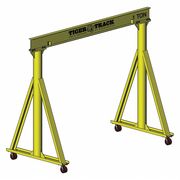 Harrington Portable Gantry Crane, 2000 lb., Steel 511-2000-11-10