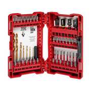 Milwaukee Tool Screwdriver Bit Set, 1/4 in Hex Shank Size, 50-Piece 48-32-4013