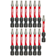 Milwaukee Tool SHOCKWAVE 2" Impact T20 Power Bits (15 Pack) 48-32-5012