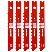 Milwaukee Tool 2-3/4" 14 TPI High Speed Steel Jig Saw Blade (5 PK) 48-42-0101