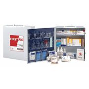 Zoro Select First Aid Cabinet, Metal, 100 Person 59387