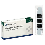 Zoro Select Disposable Thermometer, Oral, Metric, White 21-770