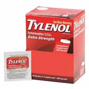 Tylenol Pain Relief, Tablet, 500mg Size, 50PK 044910