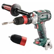 Metabo Cordless Drill/Driver, 18V, 5.2Ah Battery GB 18 LTX BL I Q bare