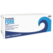 Zoro Select Disposable Fork, WH, Med, PK1000 V01787