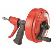 Ridgid Drain Cleaner, Line Cap. Up to 1-1/4" POWER SPIN+