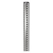 Tapco Sign Post, Silver, Steel, 10 ft L 1603-00005