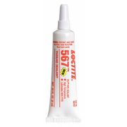 Loctite Pipe Thread Sealant 0.2 fl oz, Tube, 567, Off-White, Paste 2087068