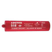 Loctite Anaerobic Gasket Sealant, 300 mL, Red, Temp Range -65 to 300 Degrees F 2096061