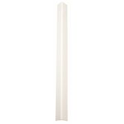 Pawling Corner Guard, Textured, Linen White, 90 Deg., 3/4"W X 96"H CGT-34-8-301