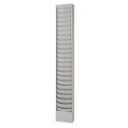 Buddy Products Literature Organizer, Verticl, 66-3/8, Gray 0863-32