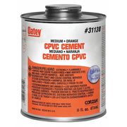 Oatey Cement, CPVC, Orange, 16 oz., Low VOC 31130