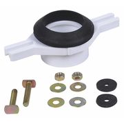 Oatey Urinal Flange Kit, PVC, White, Adjustable 43541