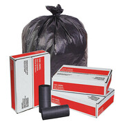 Tough Guy 45 Gal Trash Bags, 40 in x 46 in, Extra Heavy-Duty, 19 micron, Black, 150 Pack 49P433