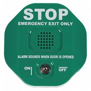 Sti Exit Stopper Door Alarm, Green STI-6400-G