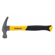 Stanley 16 oz Straight Claw Hammer Hammer, 12 in L Fiberglass Handle, Steel Head STHT51511
