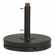 Grosfillex Umbrella Base, 70 lb., Black US607017