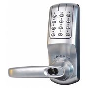 Codelocks Electronic Key Lock, Brushed Steel CL5210IC-BS