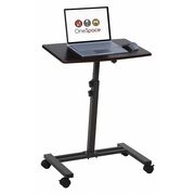 Onespace Laptop Cart, 28-1/4 to 36-1/2"Hx23-1/2"W 50-JN02