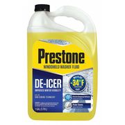 Prestone Windshield Washer/De-Icer, Bottle, 1 gal, Ready to Use, Premixed, Windshield Washer Fluid AS253