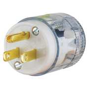Zoro Select 3 Wire Straight Blade Plug Hospital Grade 125VAC 15A 8266T