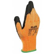Temp-Dex Heat Resistant Gloves, Nitrile, Orng, 7, PR 720