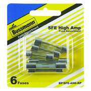 Eaton Bussmann Glass Fuse Kit, SFE Series, 6 Fuses Included 14 A to 30A, 32V AC BP/SFE-AH6-RP