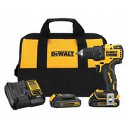 Dewalt Drill Kit, Cordless, 1500 RPM, 20V DC DCD708C2