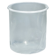 Zoro Select Pail Liner, Natural, 5 gal, LDPE, PK100 G1115-PL-LD