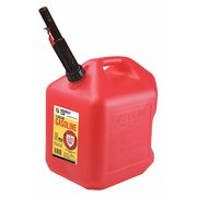 Midwest Can 5 gal Red HDPE Gas Can Gasoline 5610